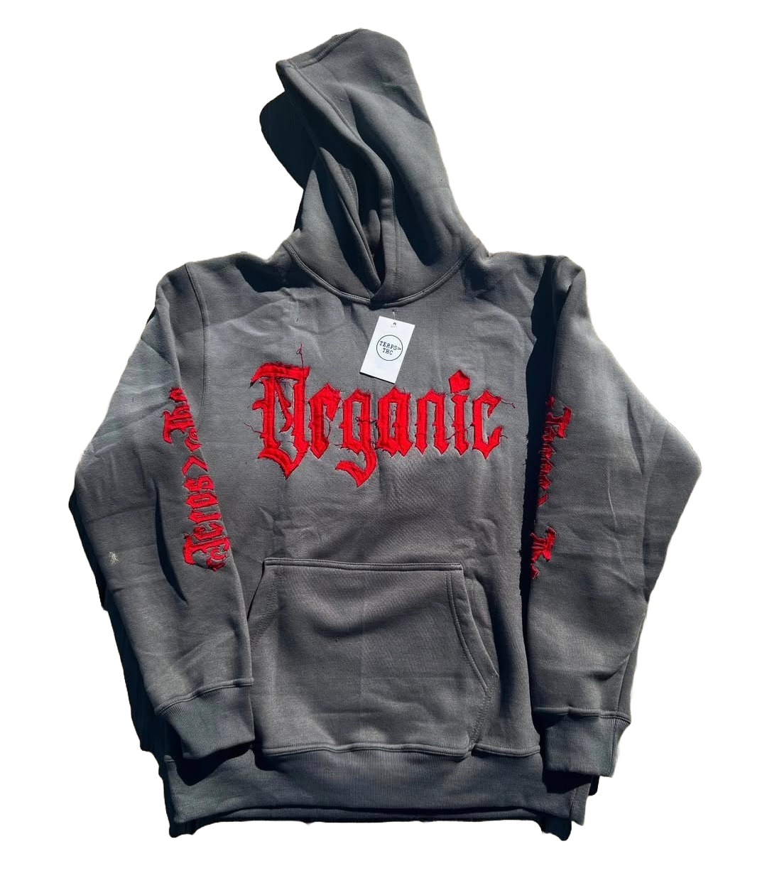 Grey Organic Cut & Sew Hoodie