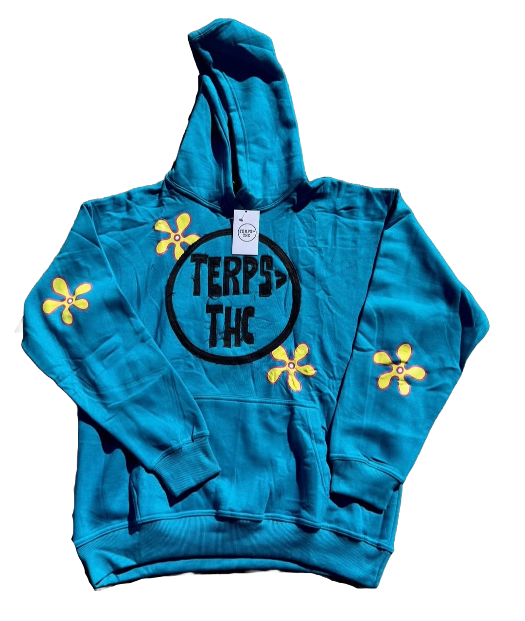 Blue Terps>THC Cut & Sew Hoodie
